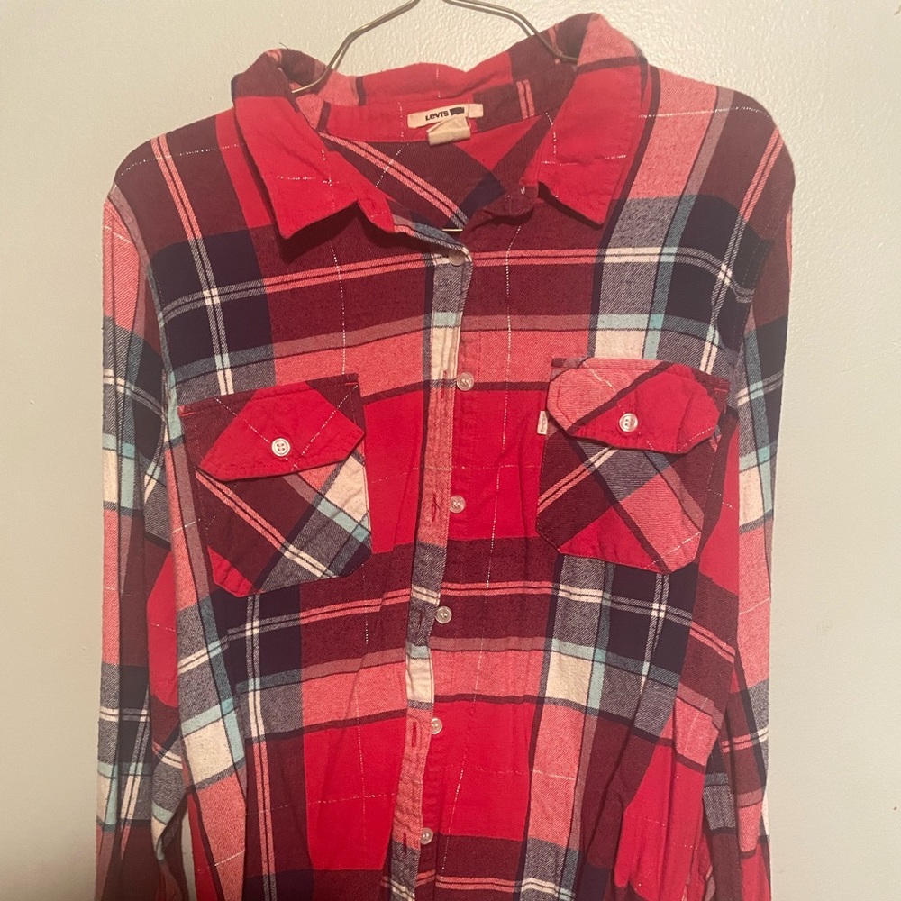 Womens xl Levi flannel